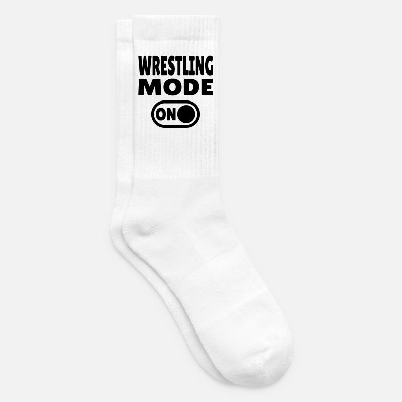 Mode lutte activé - Chaussettes de tennis - blanc