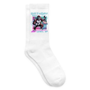 Birthday Gamer VR - Tennissocken - Weiß - Rechts