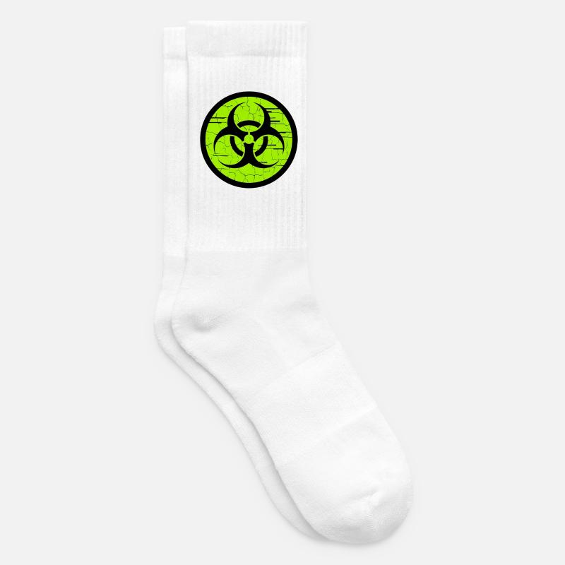 underground Biohazard - Tennis socks - white