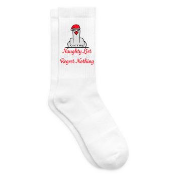 Sur la liste des vilains et je ne regrette rien Böse Möwe - Chaussettes de tennis - blanc - Droite