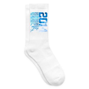 LIMITED EDITION 2014 12 YEARS 12TH BIRTHDAY - Tennis socks - white - Right