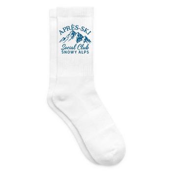 Après Ski Social Club Bernese Alps - Tennis socks - white - Right