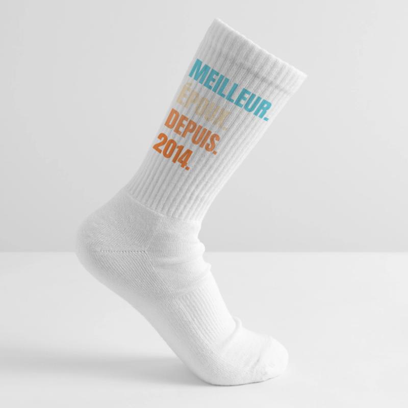Bester Ehemann seit 2014 Geschenk-Ehemann Tennissocken