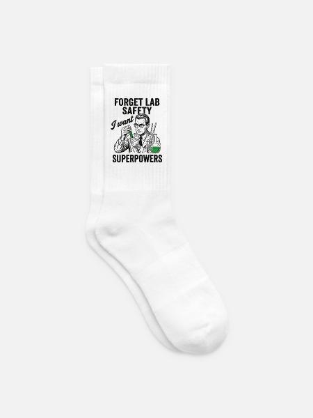 Chemie Humor Shirt für Wissenschaft Nerds - Tennissocken - Weiß