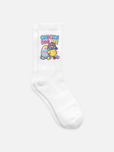 Chicks Dig Me - Tennissocken - Weiß