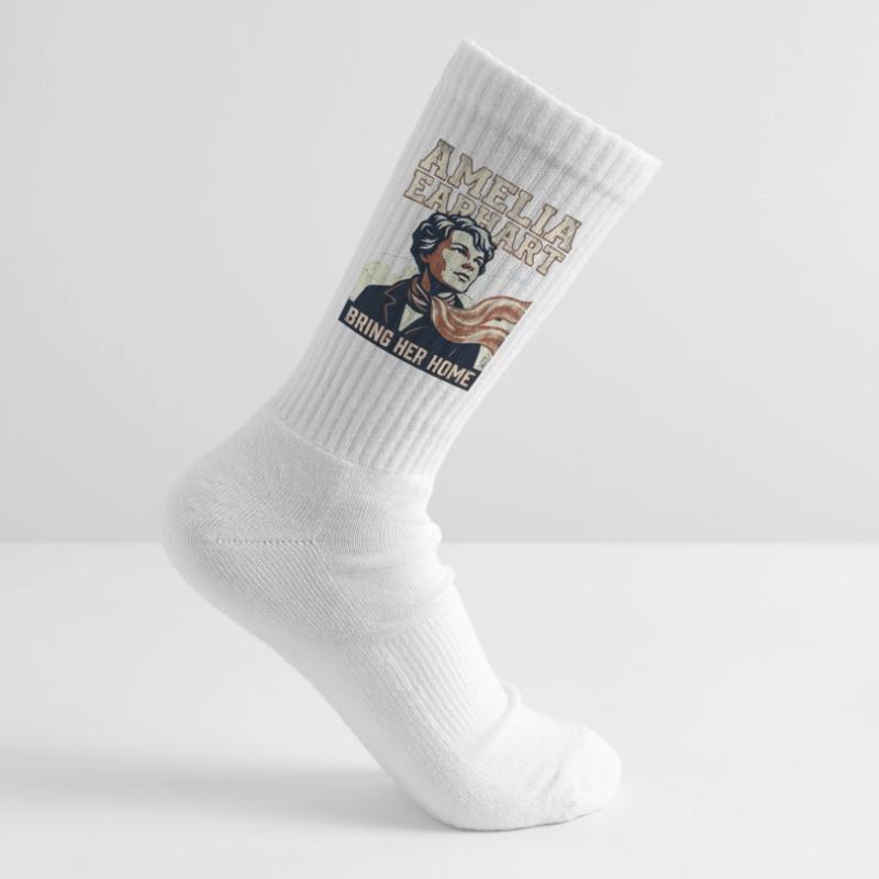 Amelia Earhart – Bring sie nach Hause Tennissocken