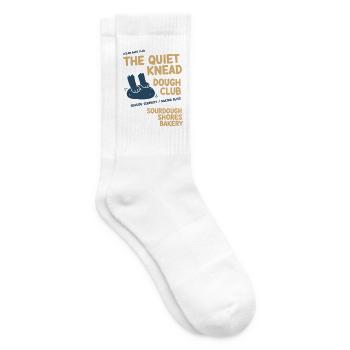 sourdough The Quiet Knead Dough Club Bakery - Tennis socks - white - Right