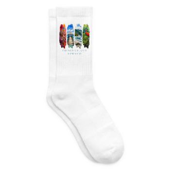 Trinidad Tobago Travel – Caribbean Culture & Nature - Tennis socks - white - Right