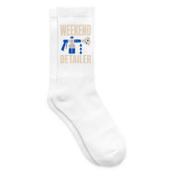 Garage Detailer Car Detailing Car Detailer - Tennis socks - white - Right