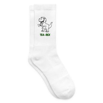 Tea-Rex Tee-Genießer - Tennissocken - Weiß - Rechts