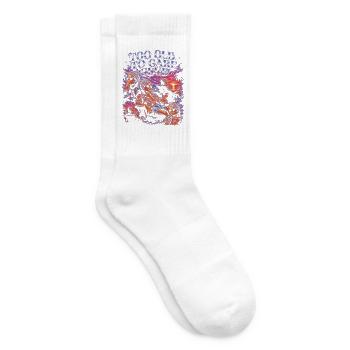Vacances de grand-mère du club trop vieux pour s’en soucier - Chaussettes de tennis - blanc - Droite