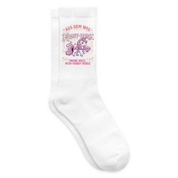 Hobby Horse Prinzessin Aus dem Weg Ich Bin EIN - Tennissocken - Weiß - Rechts