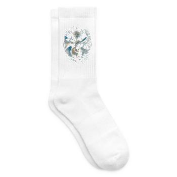 Commercial Diver Industrial Diver - Tennis socks - white - Right