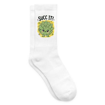 Urban Gardening Succ It Plantlover Plants - Tennis socks - white - Right
