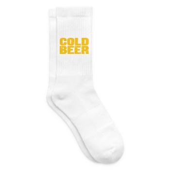 Braumeister Bierbrauer Bierliebhaber Bier Geschenk - Tennissocken - Weiß - Rechts