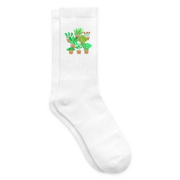 Botaniker - Tennissocken - Weiß - Rechts