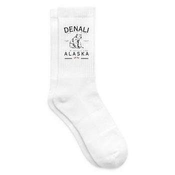 Denali Nationalpark Alaska - Tennissocken - Weiß - Rechts