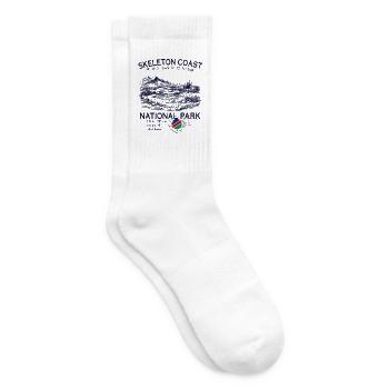 Skeleton Coast Nationalpark Namibia - Tennissocken - Weiß - Rechts