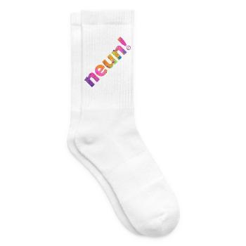 NEUN 9 JAHRE 9. GEBURTSTAG - Tennissocken - Weiß - Rechts