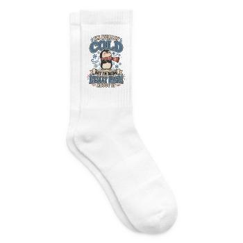  Wirklich Kalter Tapferer Pinguin Winter Humor - Tennissocken - Weiß - Rechts