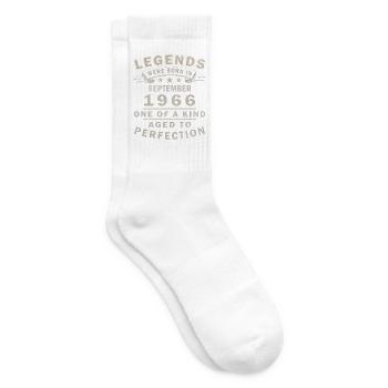 September 1966 Jahrgang September 1966 - Tennissocken - Weiß - Rechts