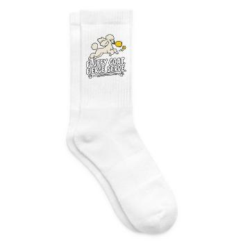 Pickleball Verein Leidenschaft Trendsport - Tennissocken - Weiß - Rechts