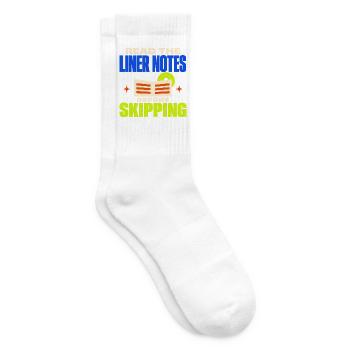 Cd-sammler Kompaktplatte Physisches Medium - Tennissocken - Weiß - Rechts