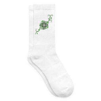 Celtic Irland Wikinger Keltisch Knoten Muster Baum - Tennissocken - Weiß - Rechts