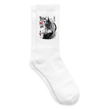 Hannya Maske Anime Girl Dark Wahnsinn Manga - Tennissocken - Weiß - Rechts