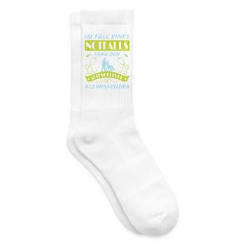 Altenpflege Pfleger Pflegepersonal Pflegekraft - Tennissocken - Weiß - Rechts