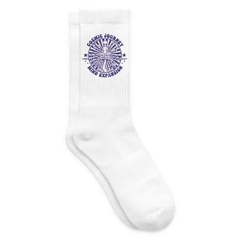 Trippy Festival Cosmic Journey Pilz-Rave - Tennissocken - Weiß - Rechts