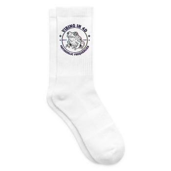 Hippie-Musik, psychedelische Stimmung in 4D-Frequenzen - Tennissocken - Weiß - Rechts