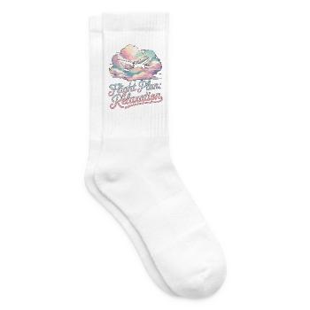 Retired Pilot Flight Plan Aviation Professional - Tennissocken - Weiß - Rechts