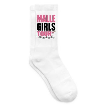  Malle Girls Tour Mädelsabend Mallorca Cocktail - Tennissocken - Weiß - Rechts