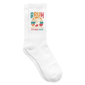 5th Grade Squad Graduation End Of School - Tennissocken - Weiß - Rechts