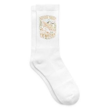 Herpetologie Herpetologe Never Trust A Log - Tennissocken - Weiß - Rechts