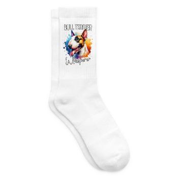 Bullterrier Flüsterer - Tennissocken - Weiß - Rechts