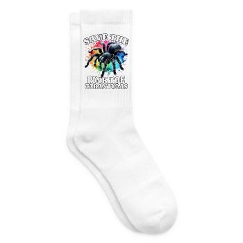 Save Pinkzeh Rosafuss Tarantel - Tennissocken - Weiß - Rechts