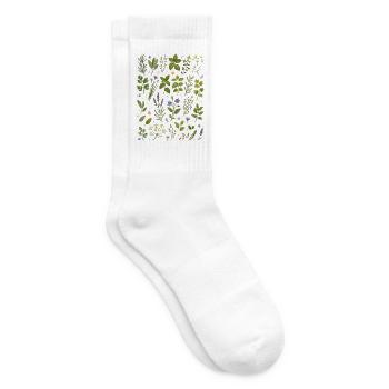 Küchenkräuter | Kräuter & Garten - Tennissocken - Weiß - Rechts
