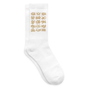 Knotenkunde | Seemannsknoten & Tauwerk - Tennissocken - Weiß - Rechts