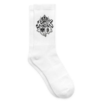 K.u.K. Doppeladler Österreich-Ungarn - Tennissocken - Weiß - Rechts