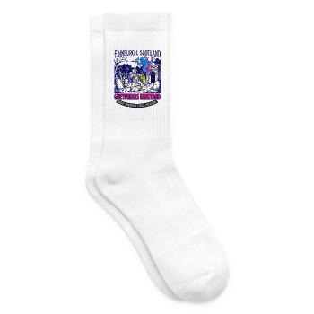 Scotland Edinburgh Ghost Hunter Greyfriars - Tennissocken - Weiß - Rechts