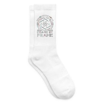 Travel Photographer Exploring The World Cameraman - Tennissocken - Weiß - Rechts