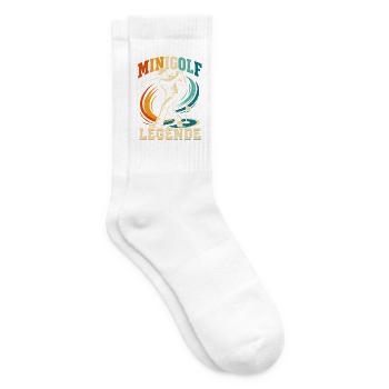 MINIGOLF LEGENDE - Tennissocken - Weiß - Rechts