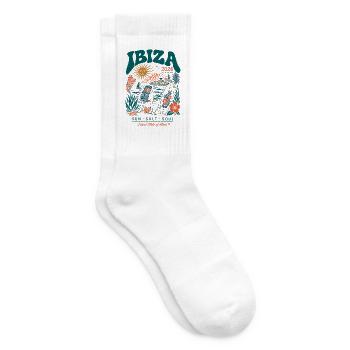 Ibiza 2026 Sun Salt Soul - Tennissocken - Weiß - Rechts