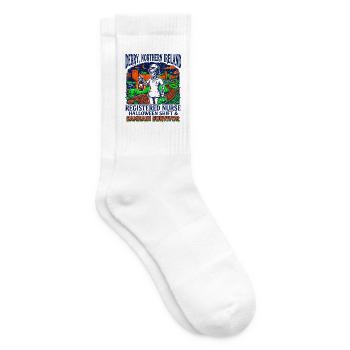 Derry Northern Ireland Registered Nurse Samhain - Tennissocken - Weiß - Rechts