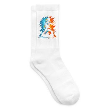 Judoka Kampfsport Herren Jungen Kinder Judo - Tennissocken - Weiß - Rechts