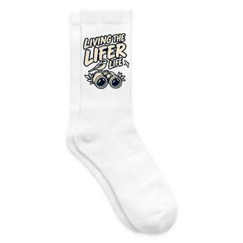 Das Leben des Lebens - Tennissocken - Weiß - Rechts