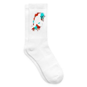 Basketball  - Tennissocken - Weiß - Rechts