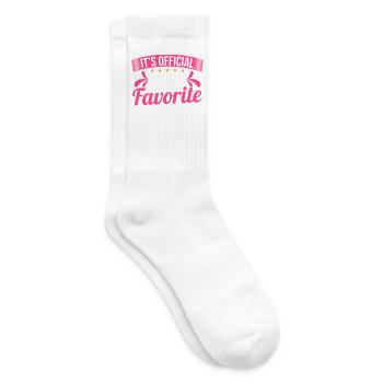 Favorite Grandma Nana Mimi Gigi Grammy Grandmother - Tennissocken - Weiß - Rechts